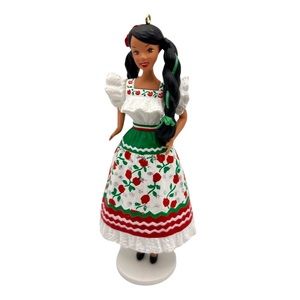 Vintage Hallmark Ornament Mexican Barbie Dolls of the World Series 1998